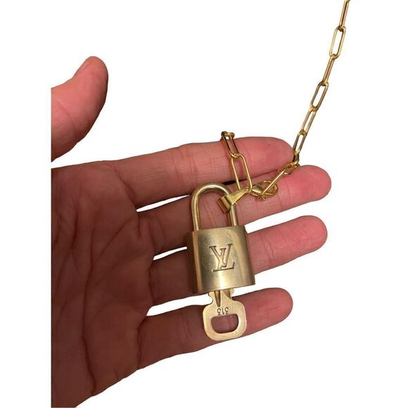Louis Vuitton Lock Necklace  - Picture 4 of 4